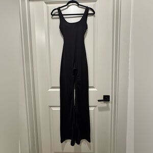 Black Sleeveless Jumpsuit